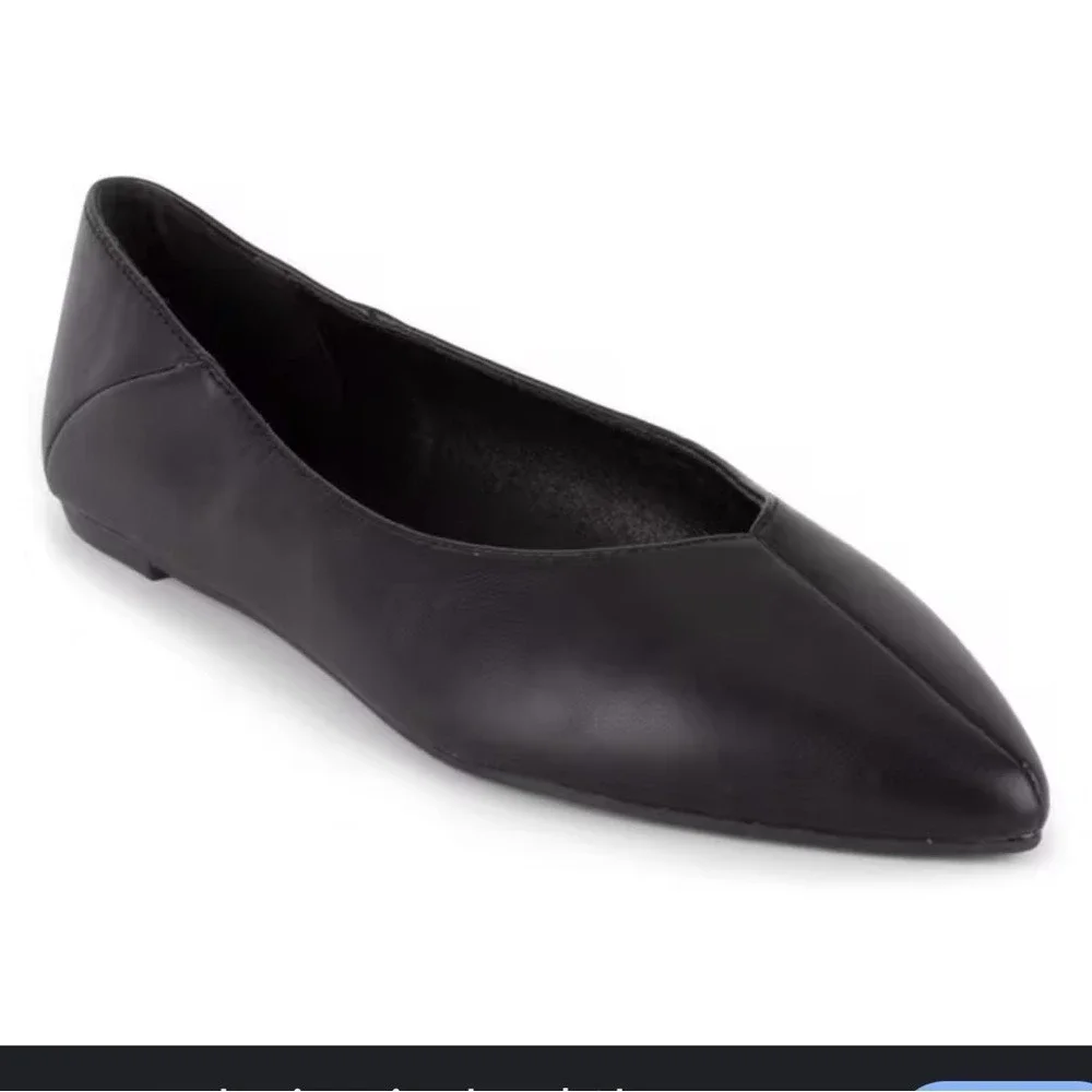 TAHARI Classic Black Women's Flat Shoes sz8/5‎